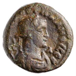 Münze, Tetradrachme, 270 n. Chr.