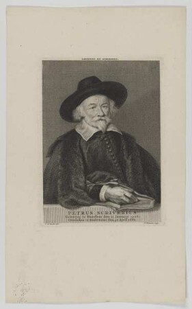 Bildnis des Petrus Scriverius