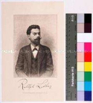 Porträt des österreichischen Schriftstellers, Dramatikers und Kritikers Rudolf Lothar