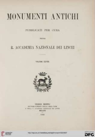 28: Monumenti antichi