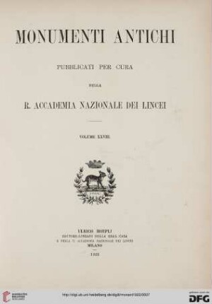 28: Monumenti antichi