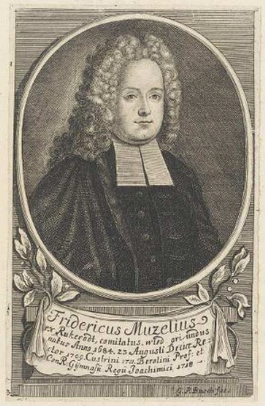 Bildnis des Fridericus Muzelius