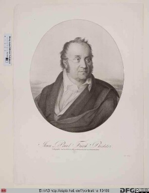 Bildnis Jean Paul (eig. Johann Paul Friedrich Richter)