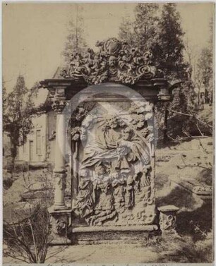 Grabmal "Christus als Kinderfreund" auf dem Nikolaifriedhof(?) Görlitz