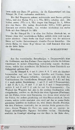 [Aus den vorstehenden Bemerkungen ...]
