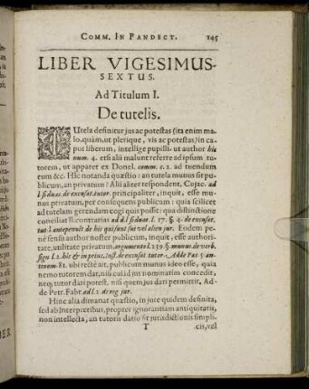 Liber Vigesimus Sextus. - Liber Trigesimus Secundus.