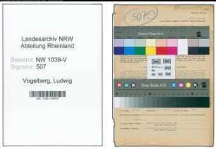 Entnazifizierung Ludwig Vogelberg , geb. 10.10.1889 (Versicherungsagent)