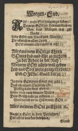 Morgen-Lied