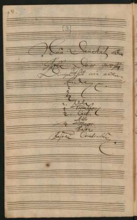 Nun danket alle Gott; V (6), orch; D-Dur