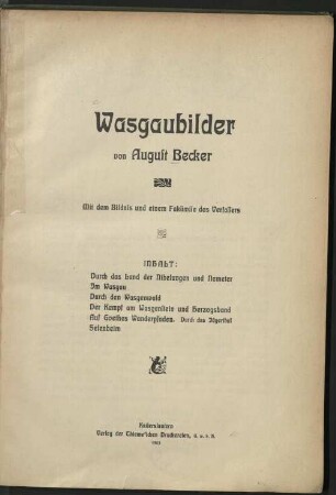 Wasgaubilder