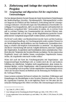 47-64, 3. Zielsetzung und Anlage der empirischen Projekte