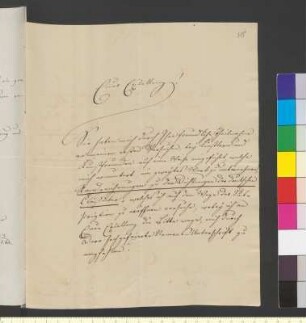 Brief von Neureuther, Eugen Napoleon an Goethe, Johann Wolfgang von