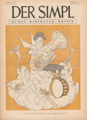 "Karl Valentin und sein neues Orchester"