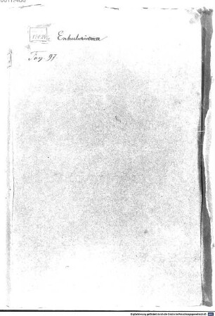 Enhuberiana, i. e. J. B. Enhuberi, monasterii S. Emerammi maioris, manuscripta, epistolae et ad Hrabani Mauri editionem collectanea. Band 97 - BSB Clm 15024(97