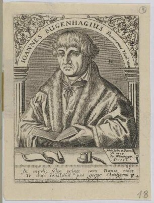 Bildnis des Ioannes Bugenhagius
