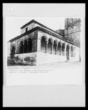 Iglesia de San Esteban — Arkadierte Vorhalle