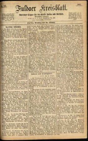 Ausgabe vom Dienstag, den 24. Oktober 1882.