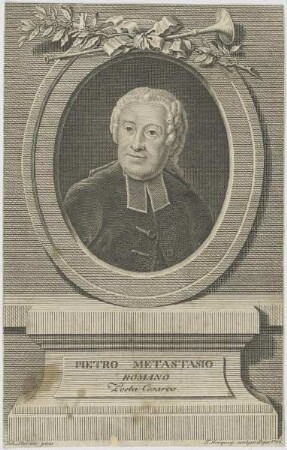 Bildnis des Pietro Metastasio