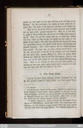 11. Von künig soldan.
