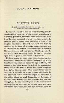 Chapter XXXIV. He performs another exploit, that conveys a true idea of his gratitude and honour