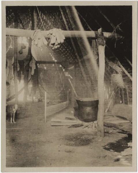 Interior of a Chácobo hut