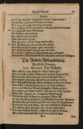 Die Andere Abhandelung.