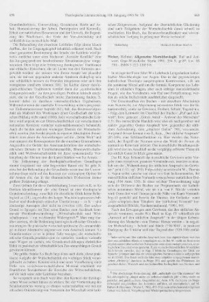 660-662 [Rezension] Weber, Helmut, Allgemeine Moraltheologie