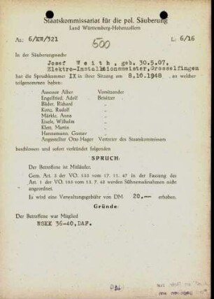 Weith, Josef
