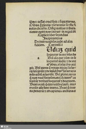 Liber Tercius.