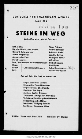 Steine im Weg