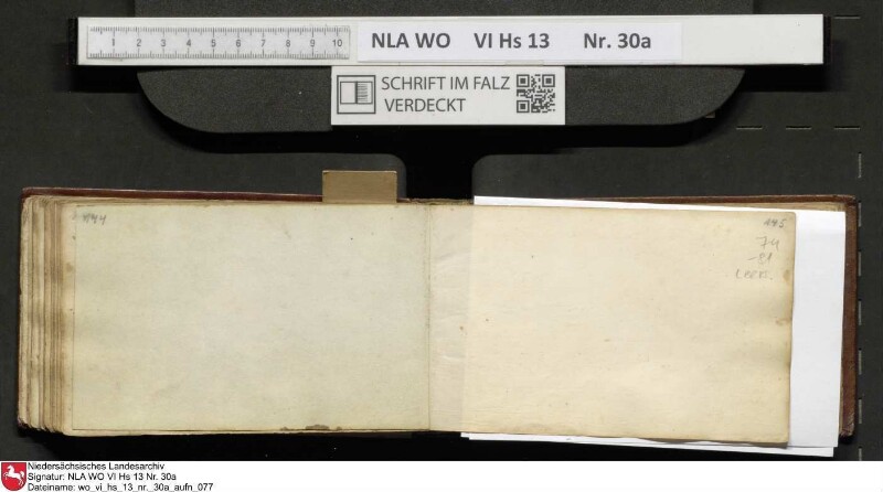 Stammbuch des U. J. Schrader aus Hannover