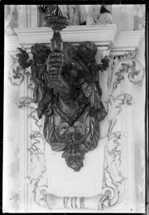 Salem Schloss Salem Abteigebäude Kaisersaal Kerzehalter