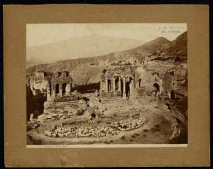 Antikes Theater Taormina (Teatro Greco), Taormina: Ansicht