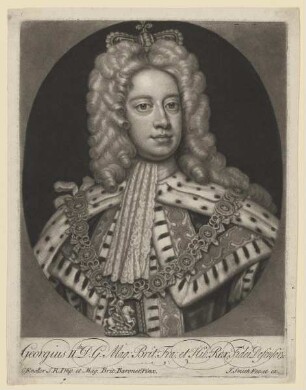 Bildnis des Georgius II., König von England