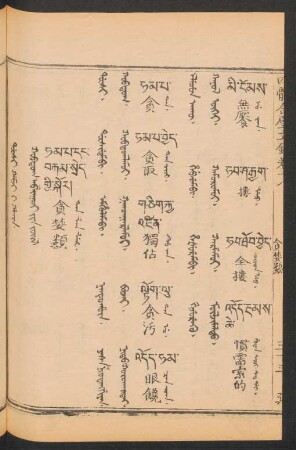 Doosi gamji i hacin = Kobduγ abliγači-yin jüil = 貪婪類