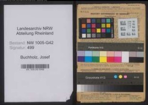 Entnazifizierung Josef Buchholz , geb. 00.00.0000 (Schneider)