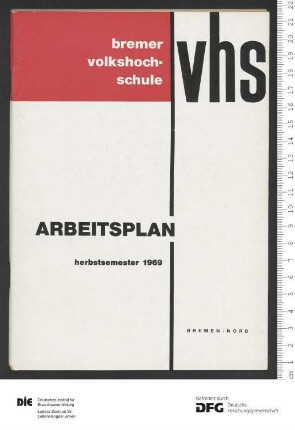 Programm 2. Semester 1969