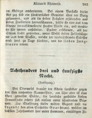 Achthundert drei und funfzigste Nacht