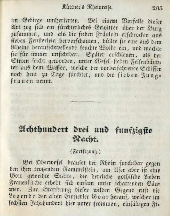 Achthundert drei und funfzigste Nacht