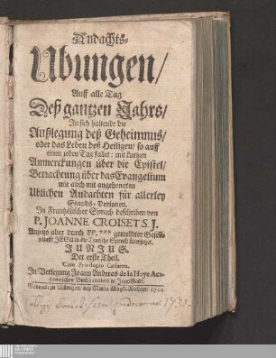 [6],Der erste Theil: Junjus
