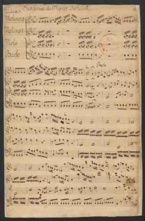 Sinfonien; orch; f-Moll