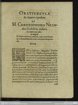 Oratiuncula