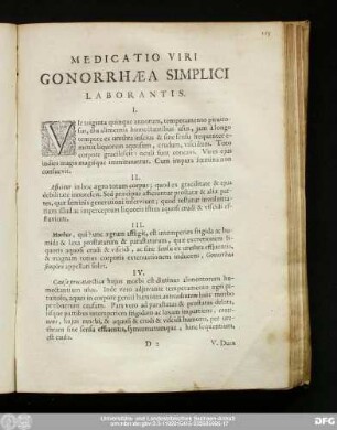 Medicatio Viri Gonorrhaea Simplici Laborantis.