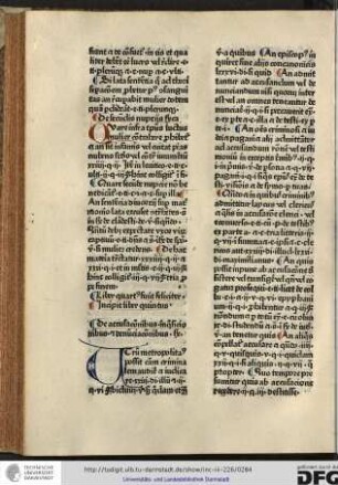 Incipit liber quintus