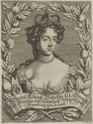 Bildnis von Maria II., Königin von England