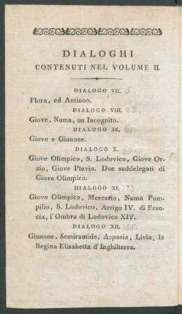 Dialoghi Contenuti Nel Volume II.