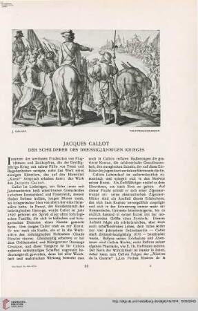 30: Jacques Callot : der Schilderer des Dreissigjährigen Krieges