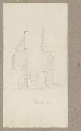St. Valentinus in Kiedrich von Westen