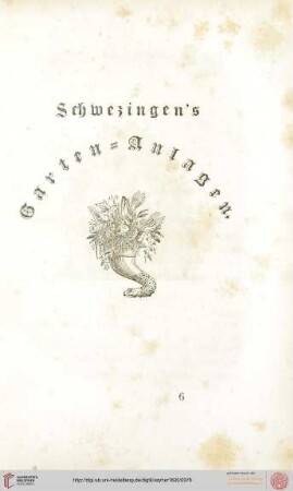 Schwezingen's Gartenanlagen