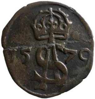 Münze, Doppeldenar, 1570